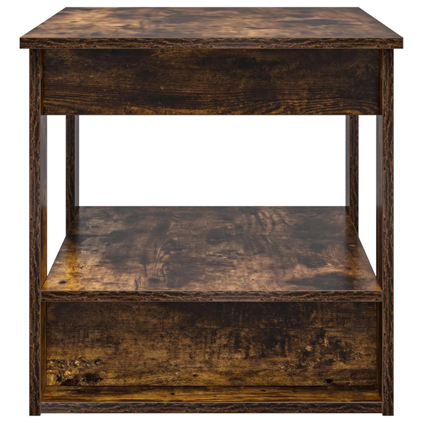 Sofabord Røget eg 72 x 50 x 50 cm Konstrueret træ