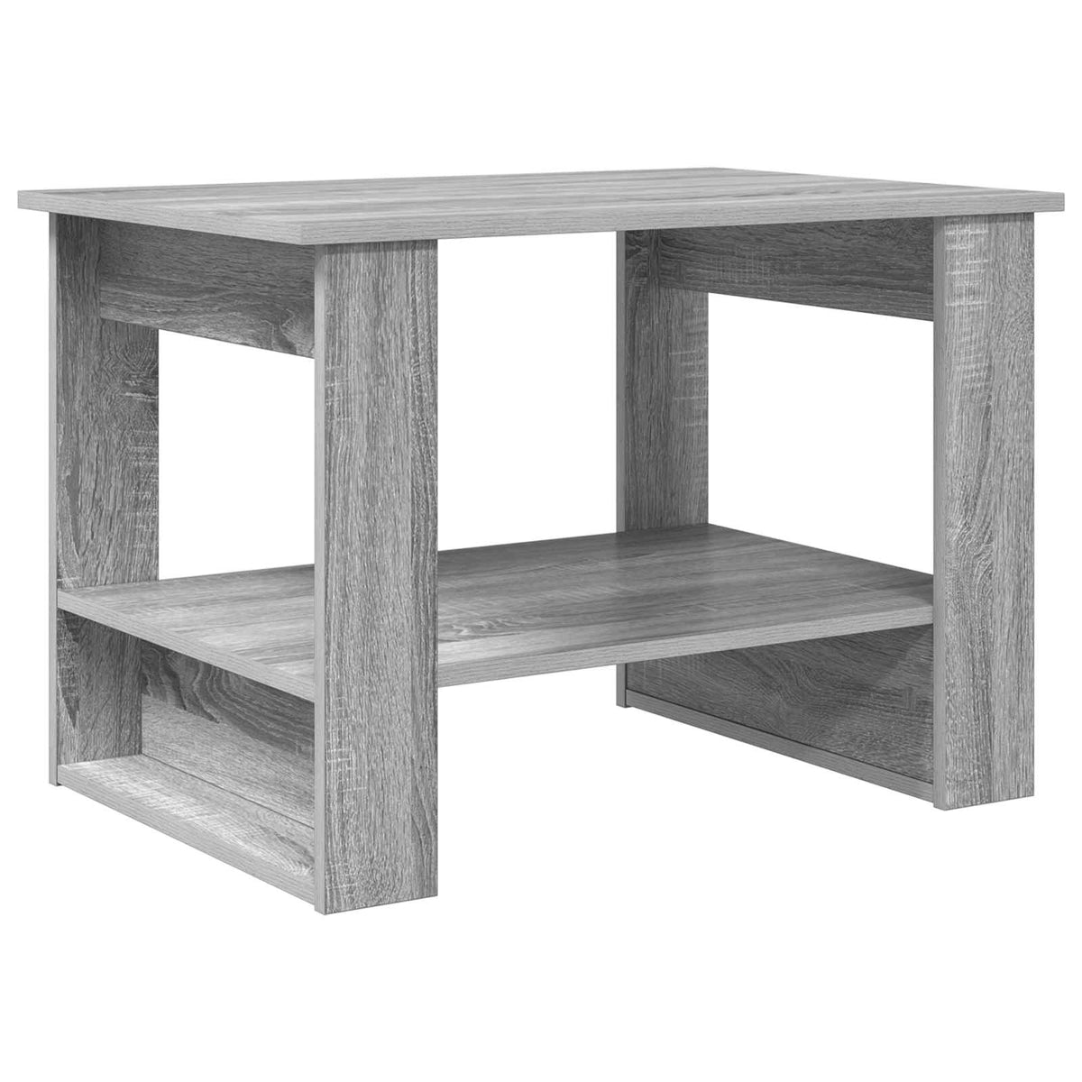 Sofabord Grå Sonoma 72 x 50 x 50 cm Konstrueret træ