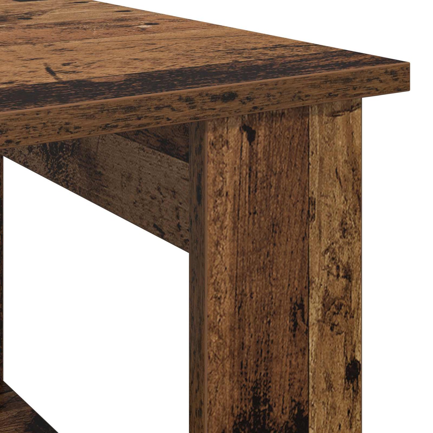 Sofabord Gammelt træ 72 x 50 x 50 cm Konstrueret træ
