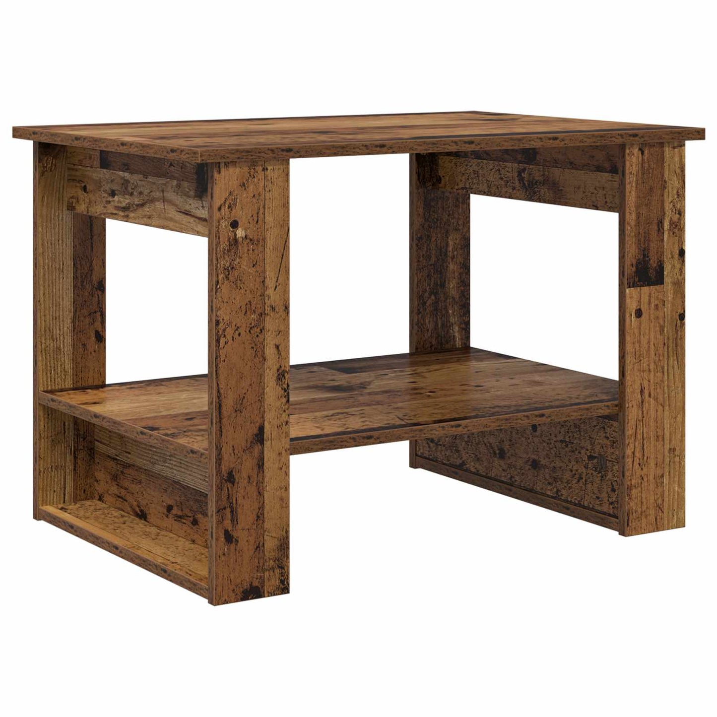 Sofabord Gammelt træ 72 x 50 x 50 cm Konstrueret træ