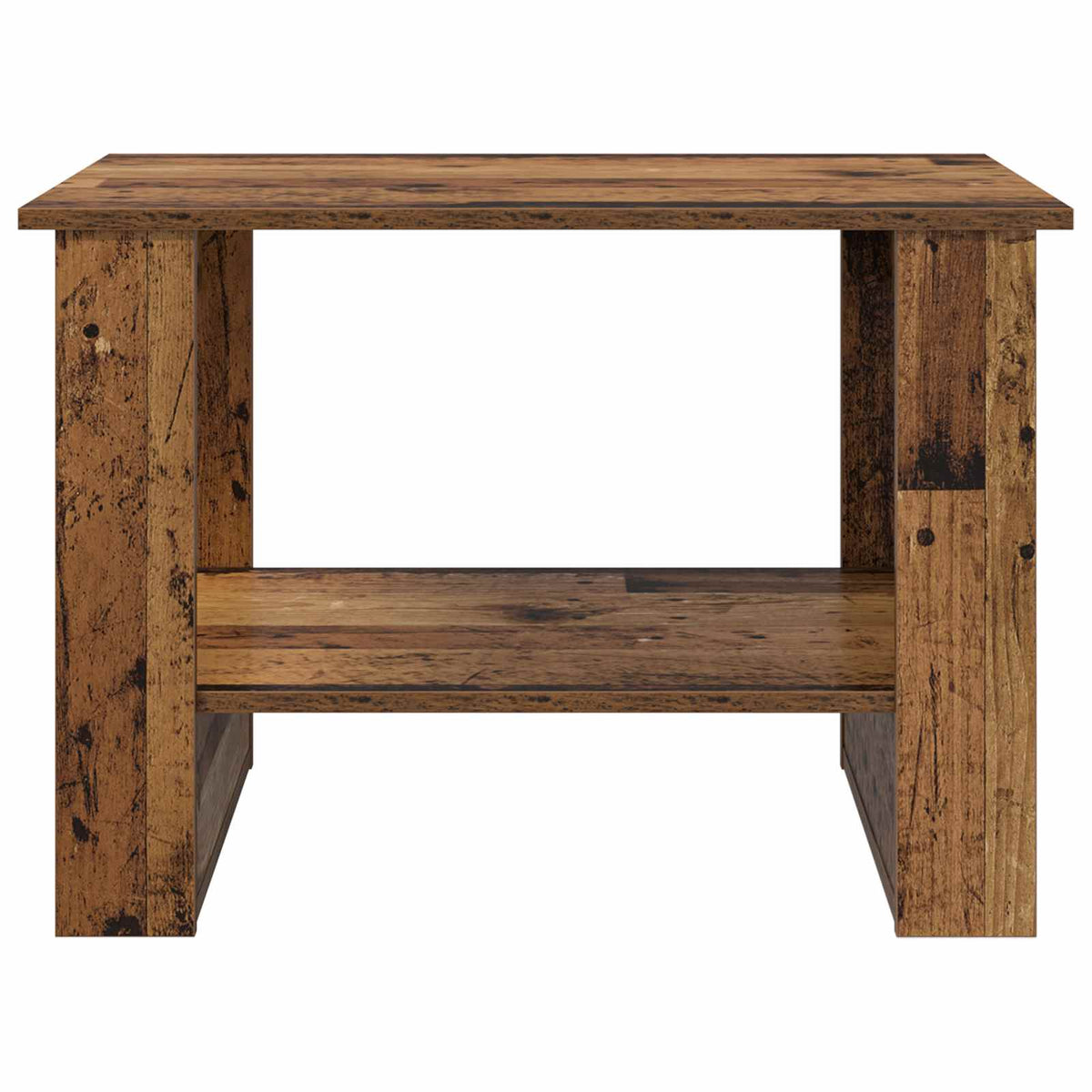 Sofabord Gammelt træ 72 x 50 x 50 cm Konstrueret træ