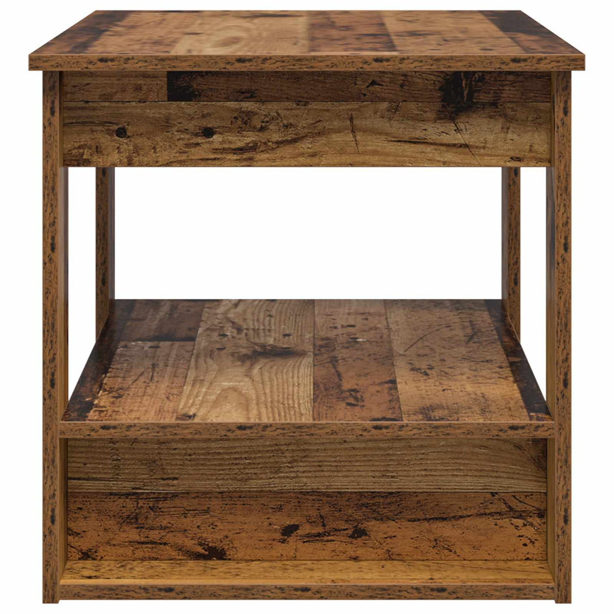 Sofabord Gammelt træ 72 x 50 x 50 cm Konstrueret træ