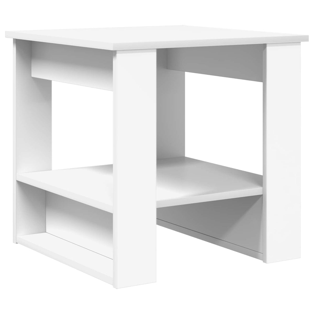 Sofabord Hvid 51 x 50 x 50 cm Konstrueret træ