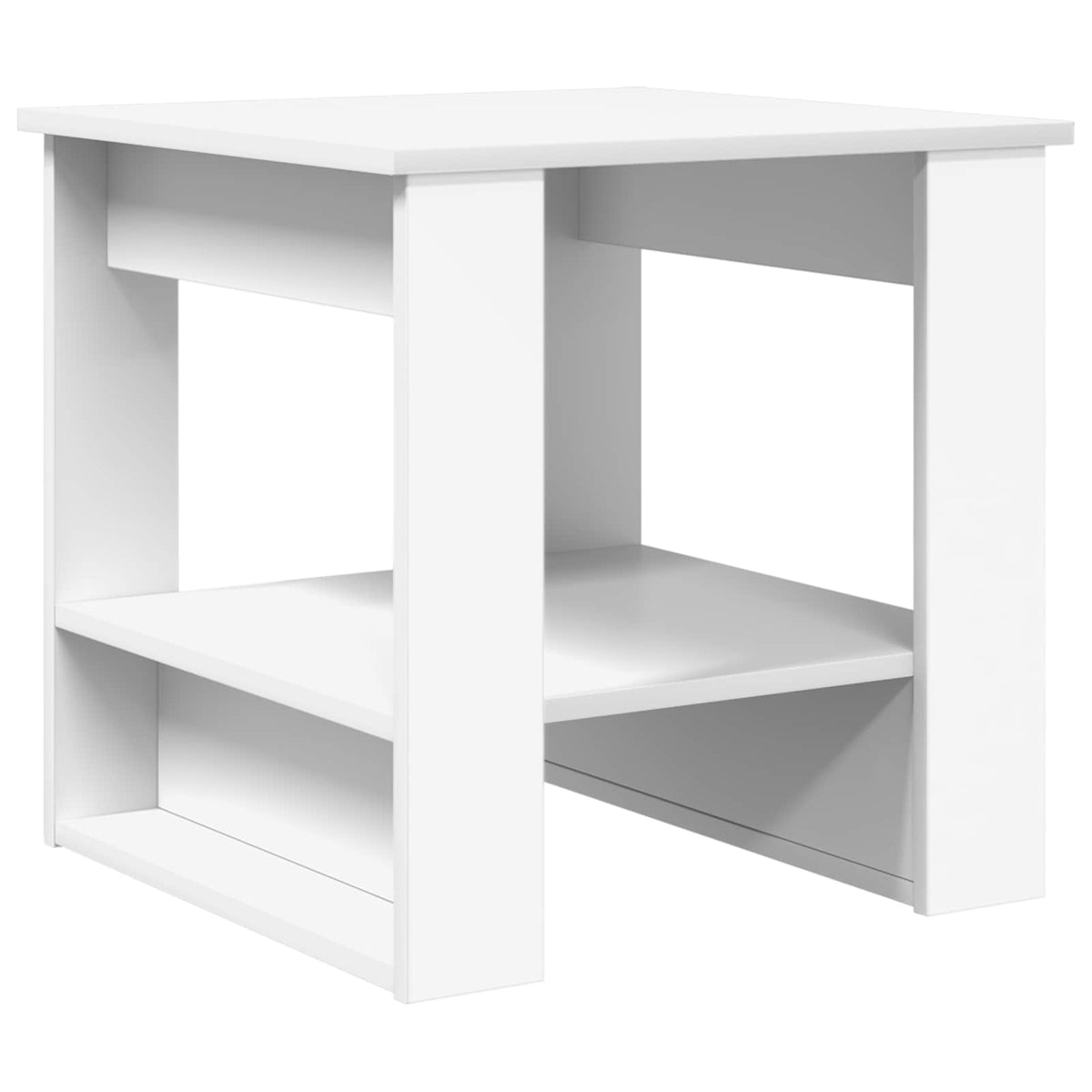 Sofabord Hvid 51 x 50 x 50 cm Konstrueret træ