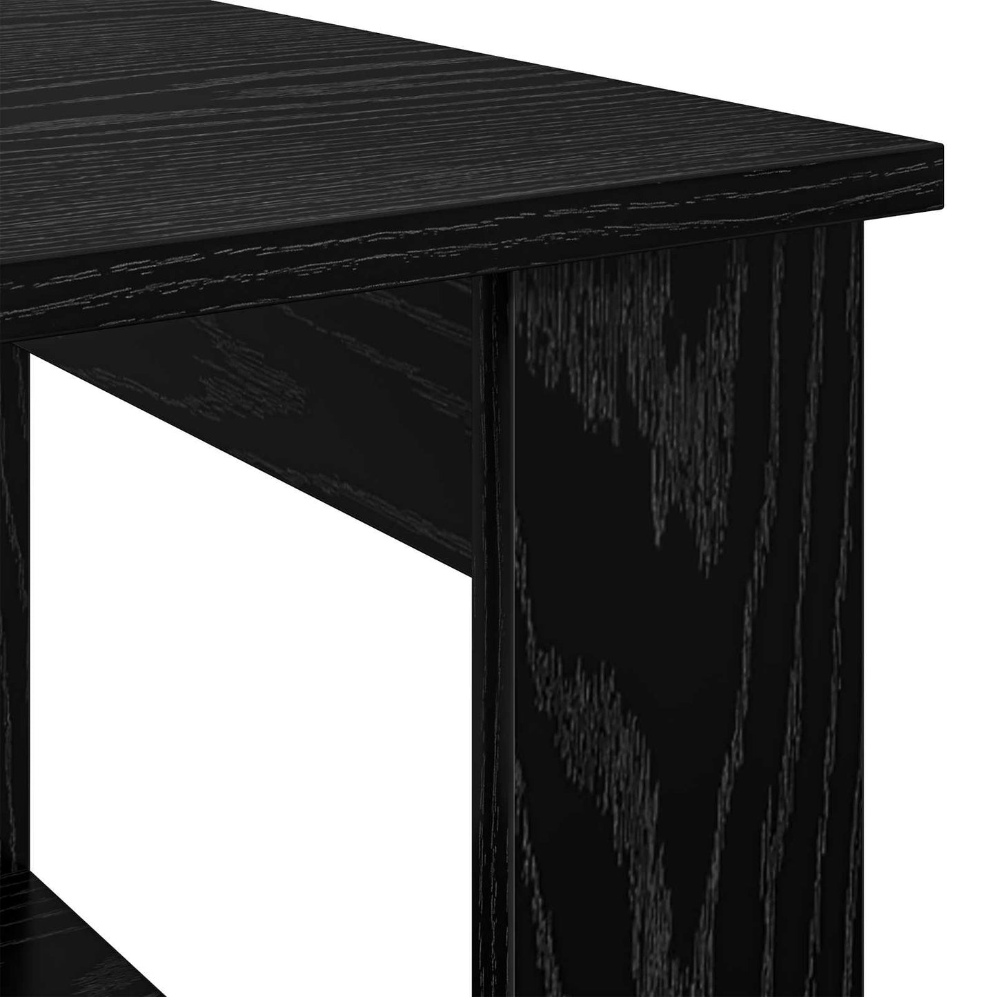 Sofabord Sort eg 51 x 50 x 50 cm Konstrueret træ