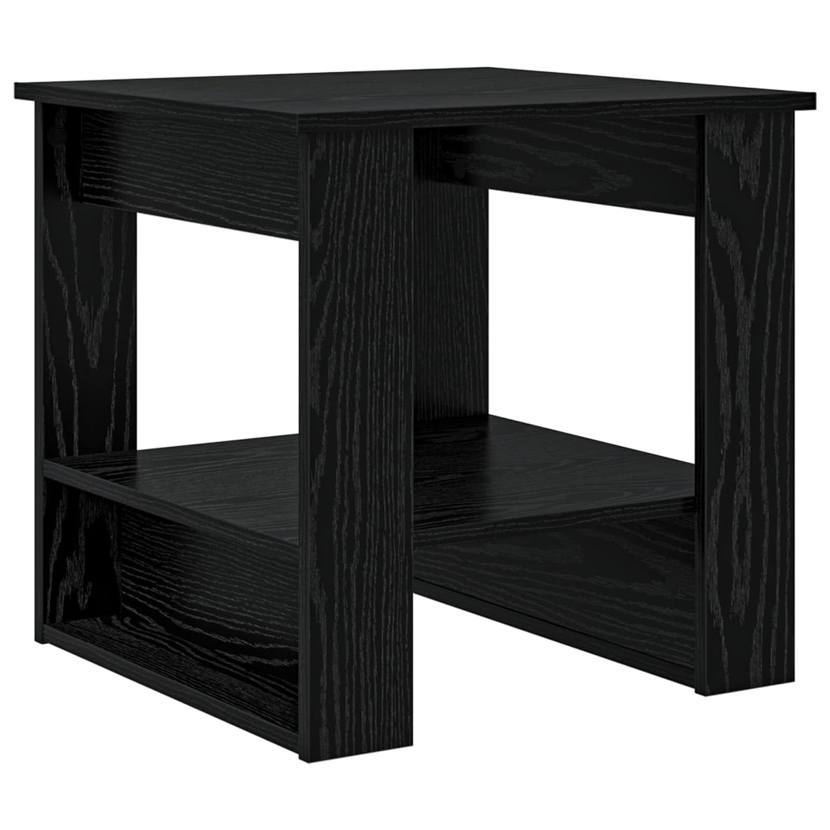 Sofabord Sort eg 51 x 50 x 50 cm Konstrueret træ