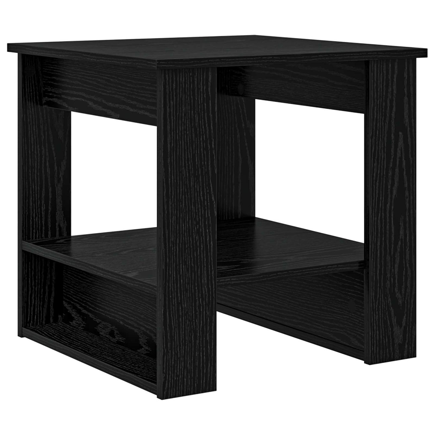 Sofabord Sort eg 51 x 50 x 50 cm Konstrueret træ