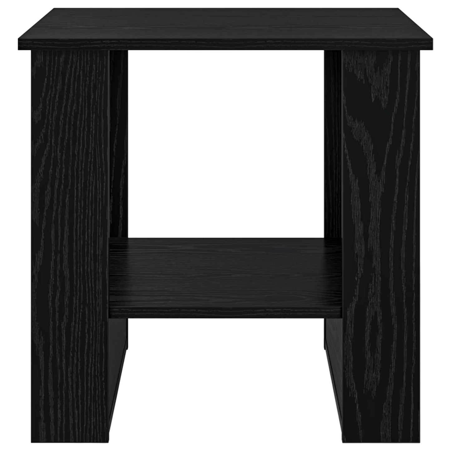 Sofabord Sort eg 51 x 50 x 50 cm Konstrueret træ