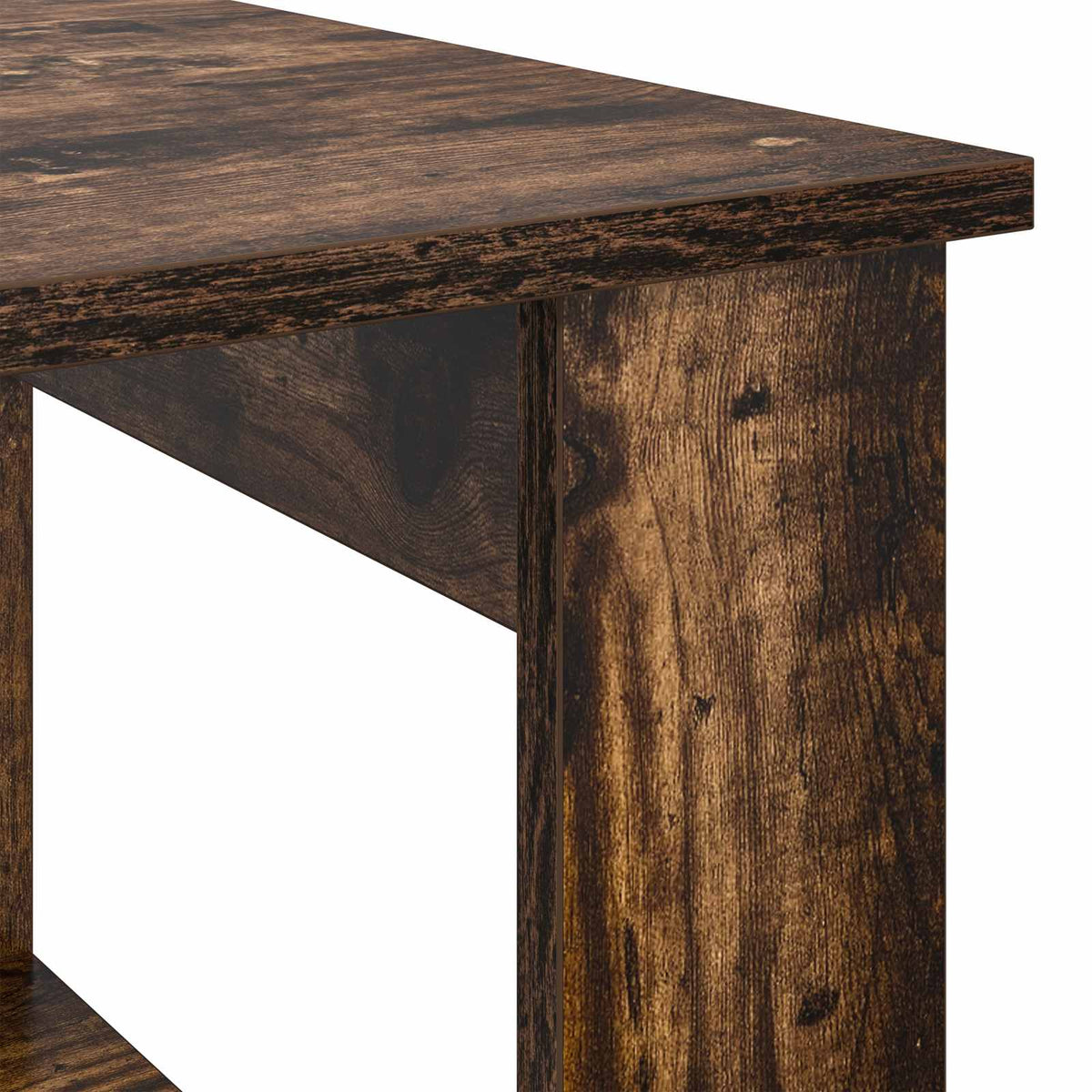 Sofabord Røget eg 51 x 50 x 50 cm Konstrueret træ