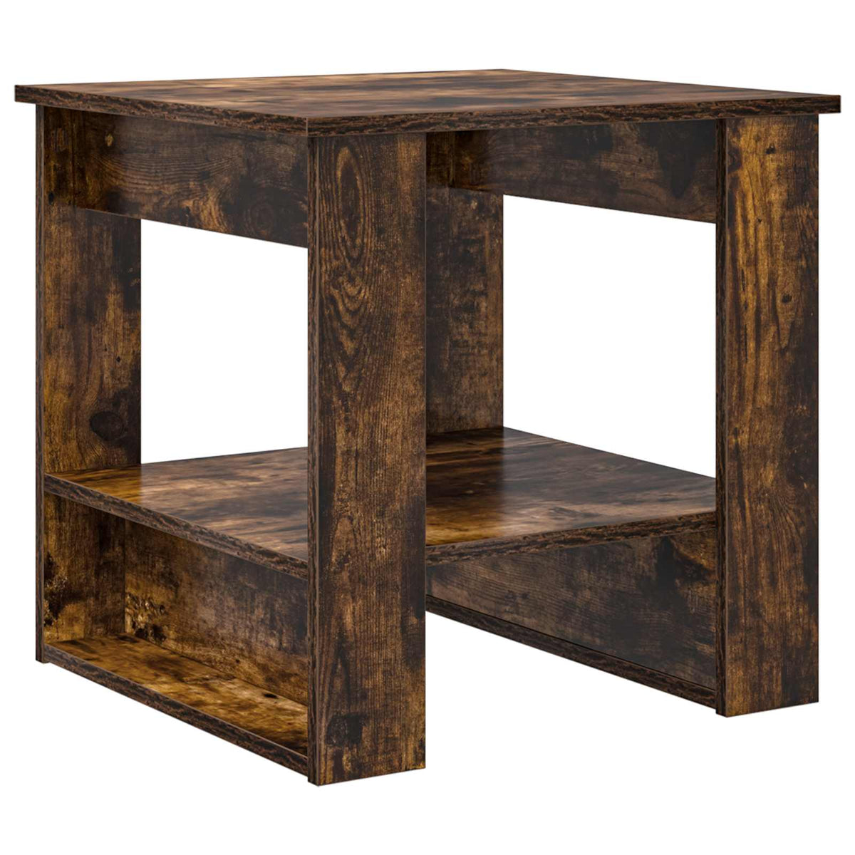 Sofabord Røget eg 51 x 50 x 50 cm Konstrueret træ