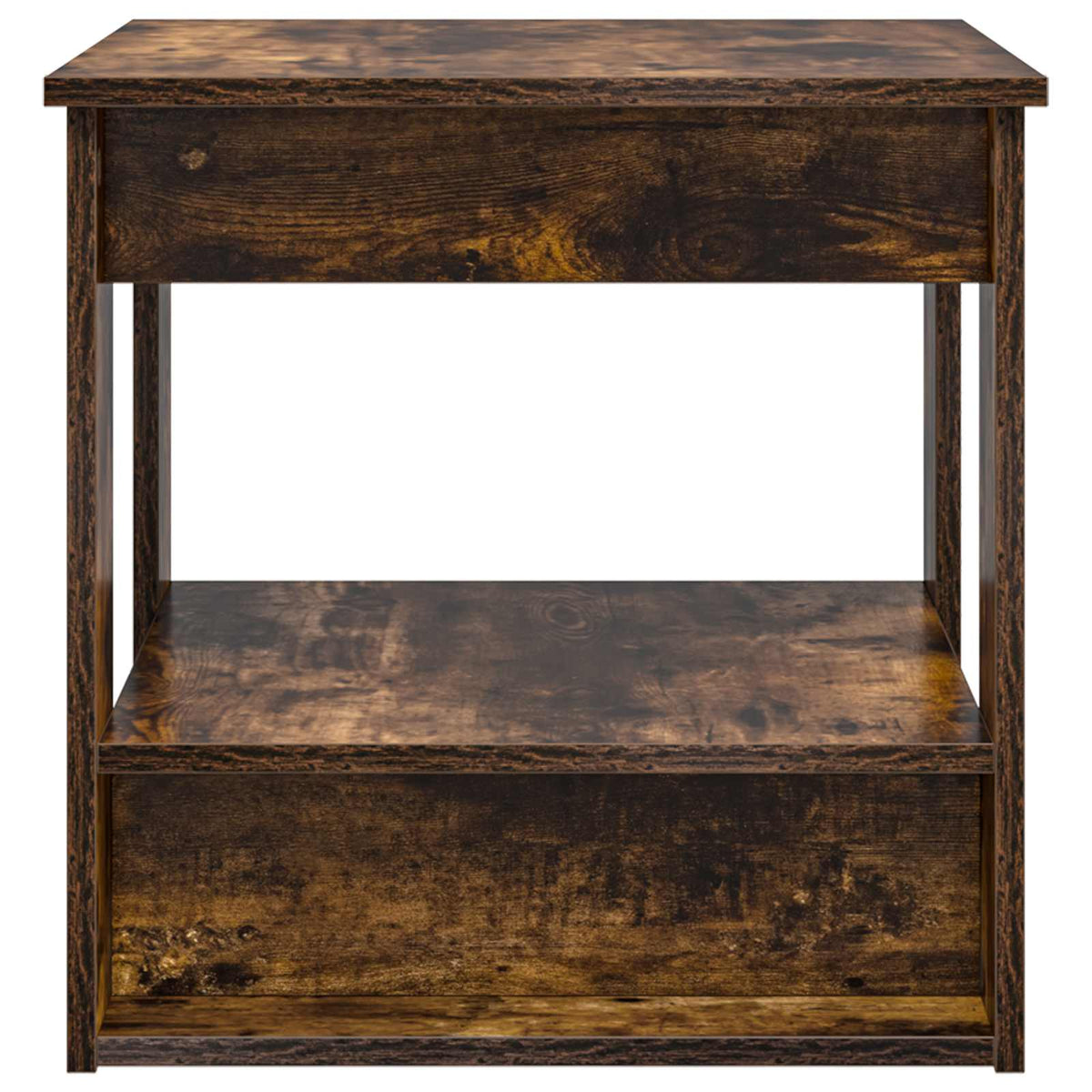 Sofabord Røget eg 51 x 50 x 50 cm Konstrueret træ