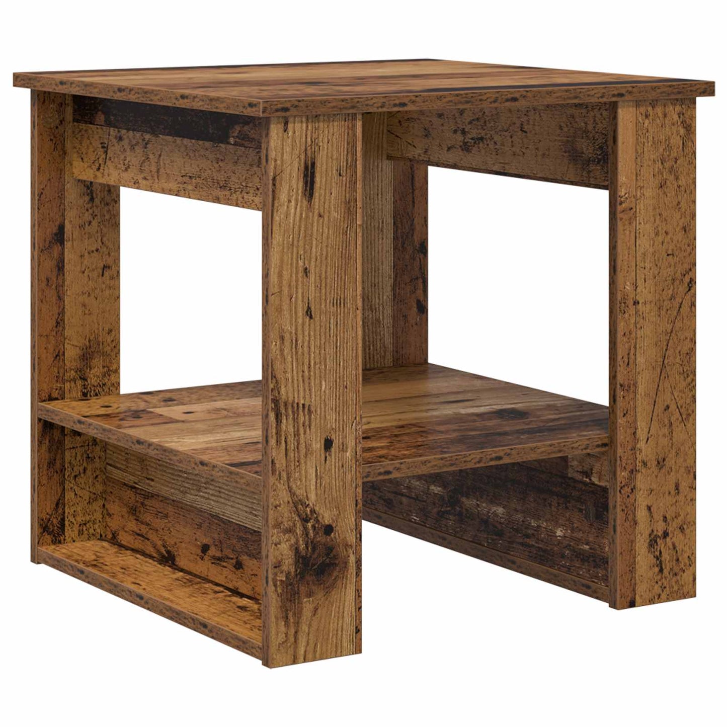 Sofabord Gammelt træ 51 x 50 x 50 cm Konstrueret træ