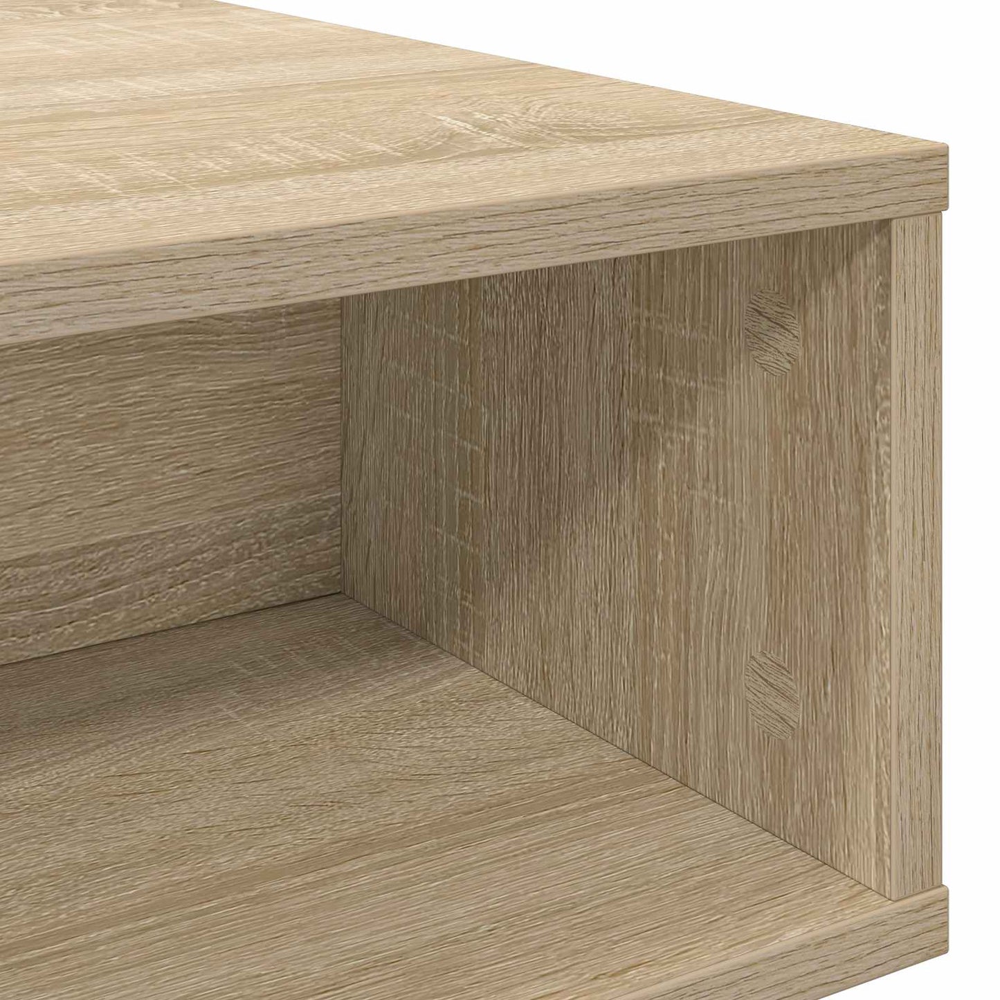 Sofabord Sonoma eg 105 x 50 x 32,5 cm Konstrueret træ