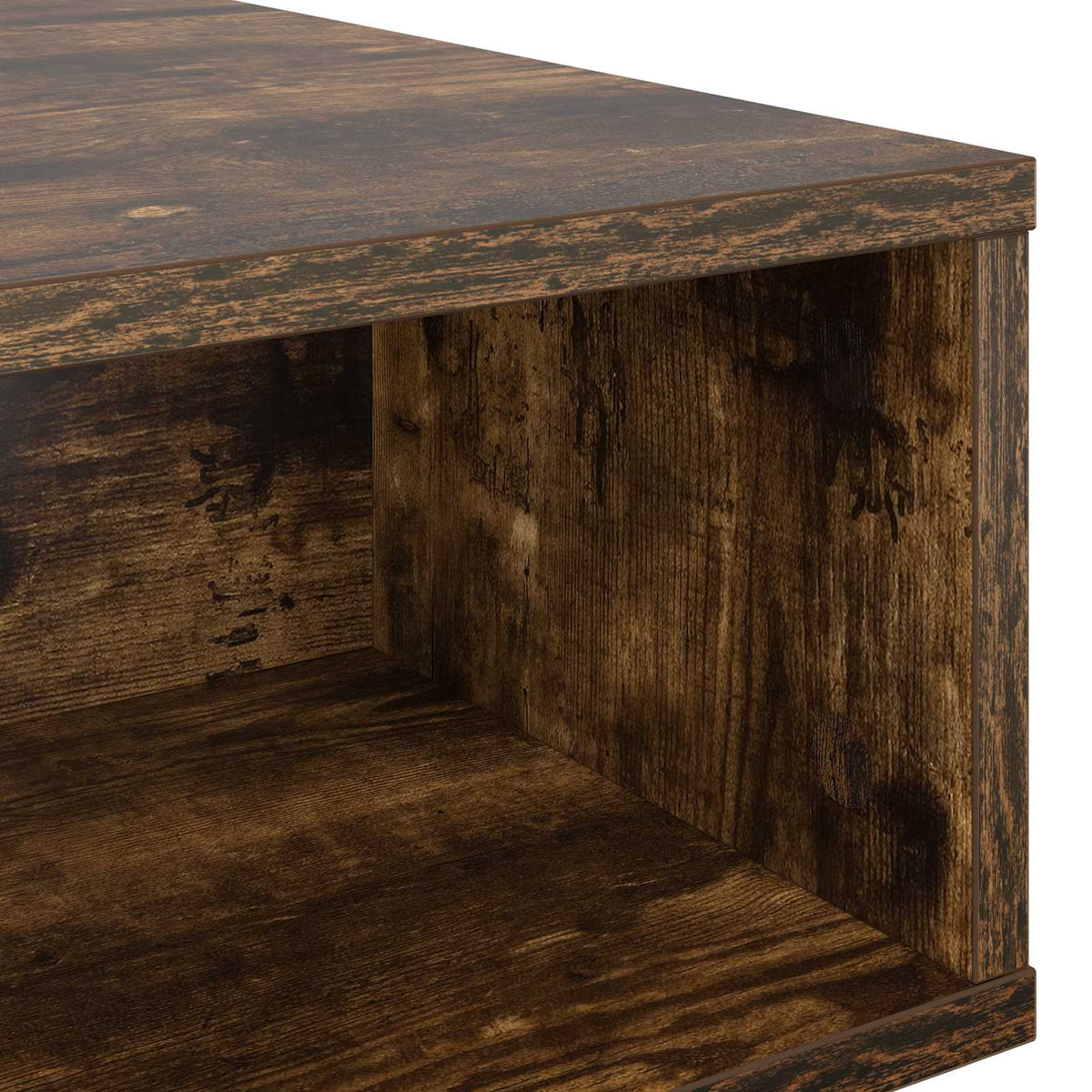 Sofabord Røget eg 105 x 50 x 32,5 cm Konstrueret træ