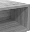 Sofabord Grå Sonoma 105 x 50 x 32,5 cm Konstrueret træ