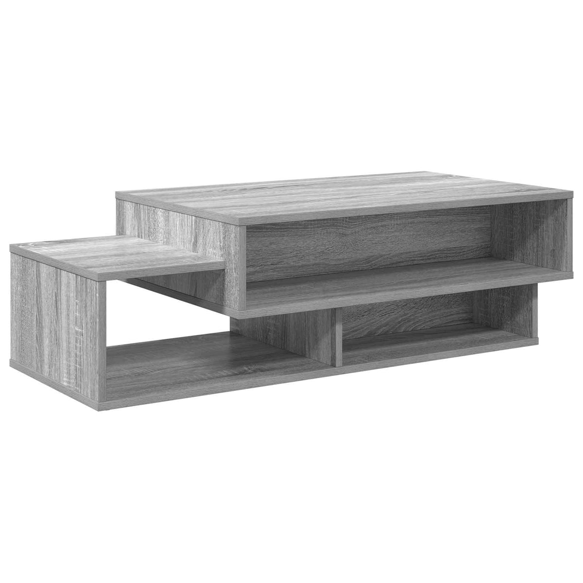 Sofabord Grå Sonoma 105 x 50 x 32,5 cm Konstrueret træ
