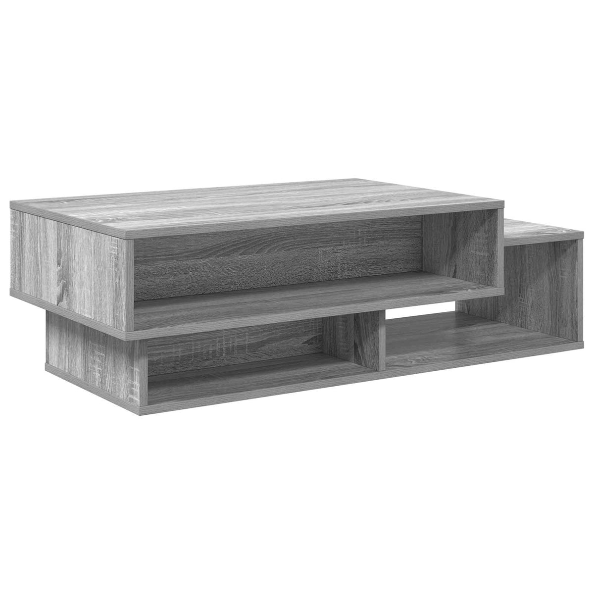 Sofabord Grå Sonoma 105 x 50 x 32,5 cm Konstrueret træ