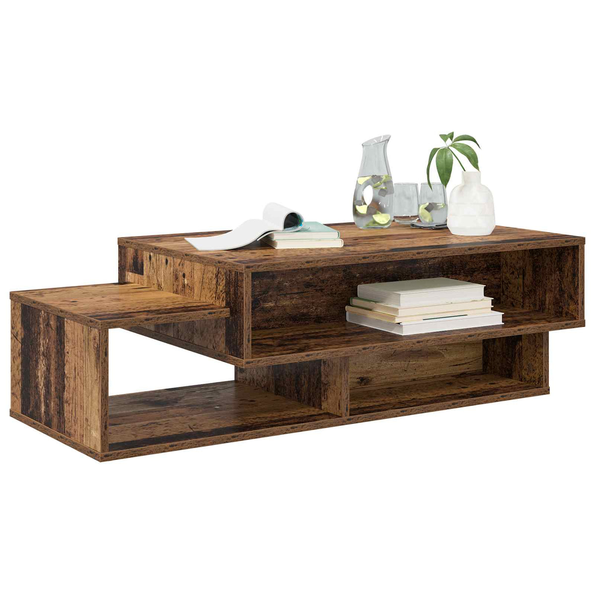 Sofabord Gammelt træ 105 x 50 x 32,5 cm Konstrueret træ