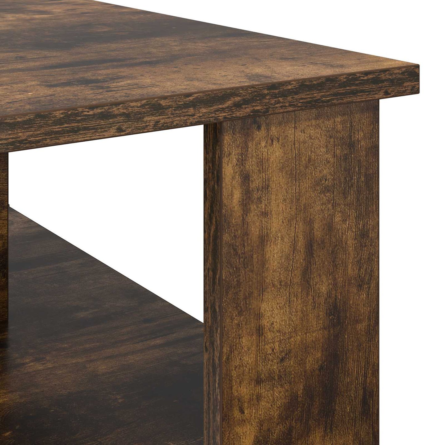 Sofabord Røget eg 90 x 50 x 40 cm Konstrueret træ