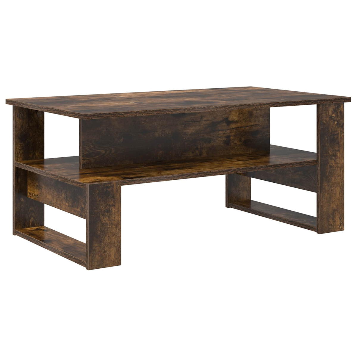 Sofabord Røget eg 90 x 50 x 40 cm Konstrueret træ