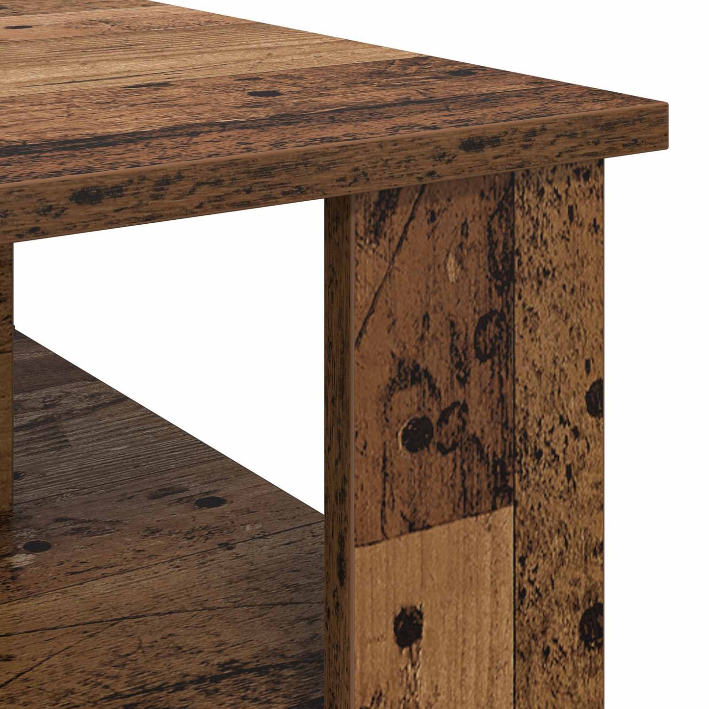 Sofabord Gammelt træ 90 x 50 x 40 cm Konstrueret træ