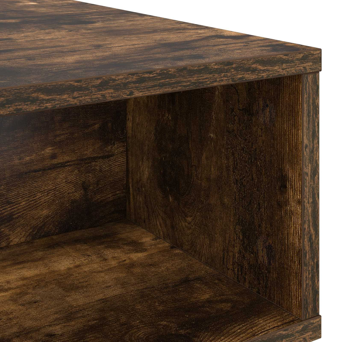 Sofabord Røget eg 80 x 46 x 35 cm Konstrueret træ