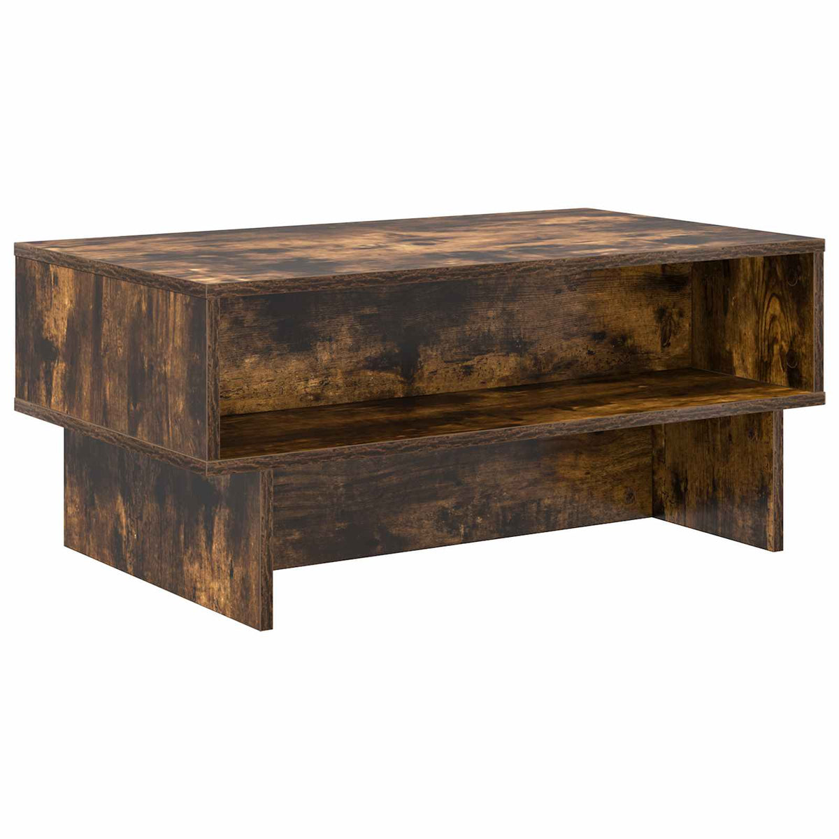 Sofabord Røget eg 80 x 46 x 35 cm Konstrueret træ