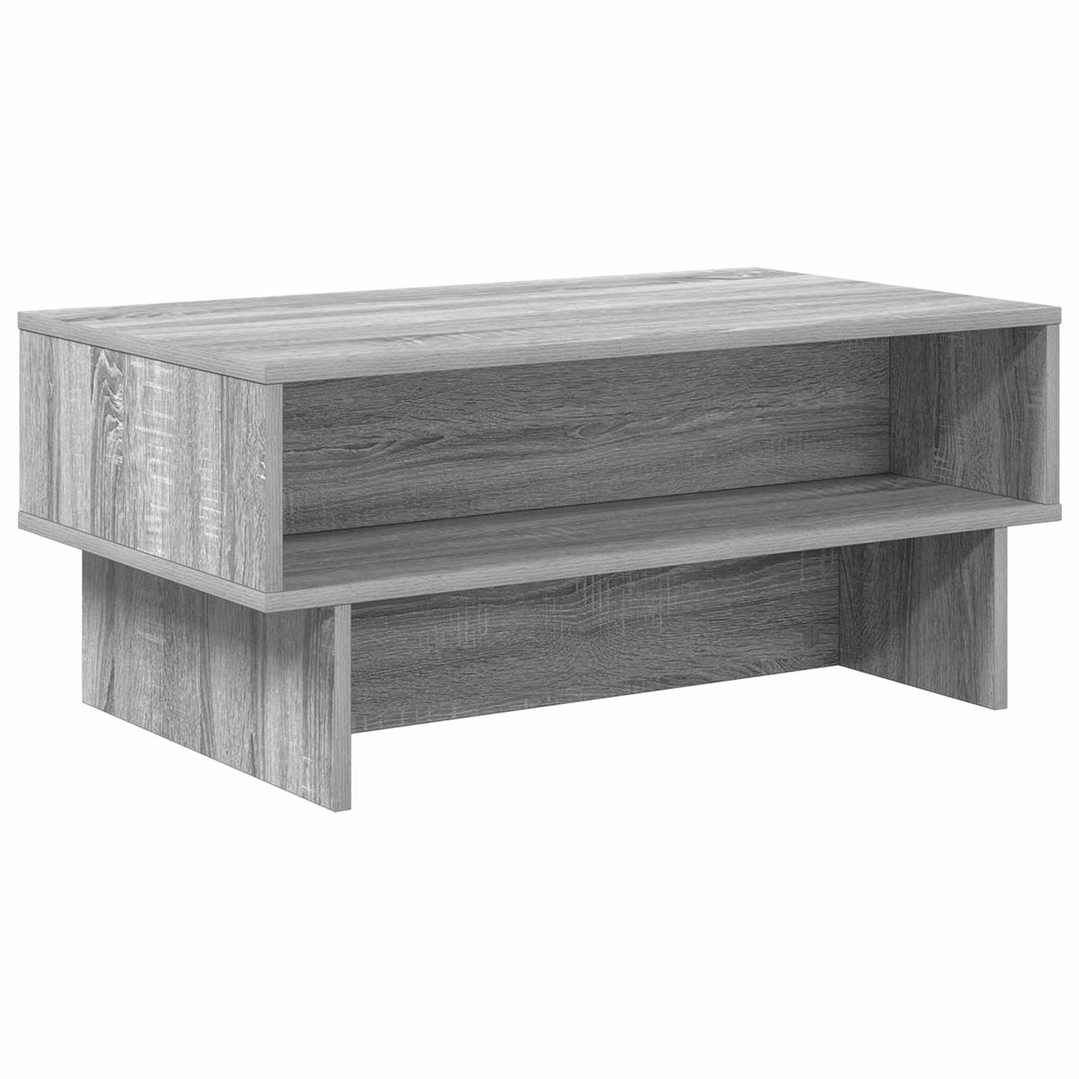 Sofabord Grå Sonoma 80 x 46 x 35 cm Konstrueret træ