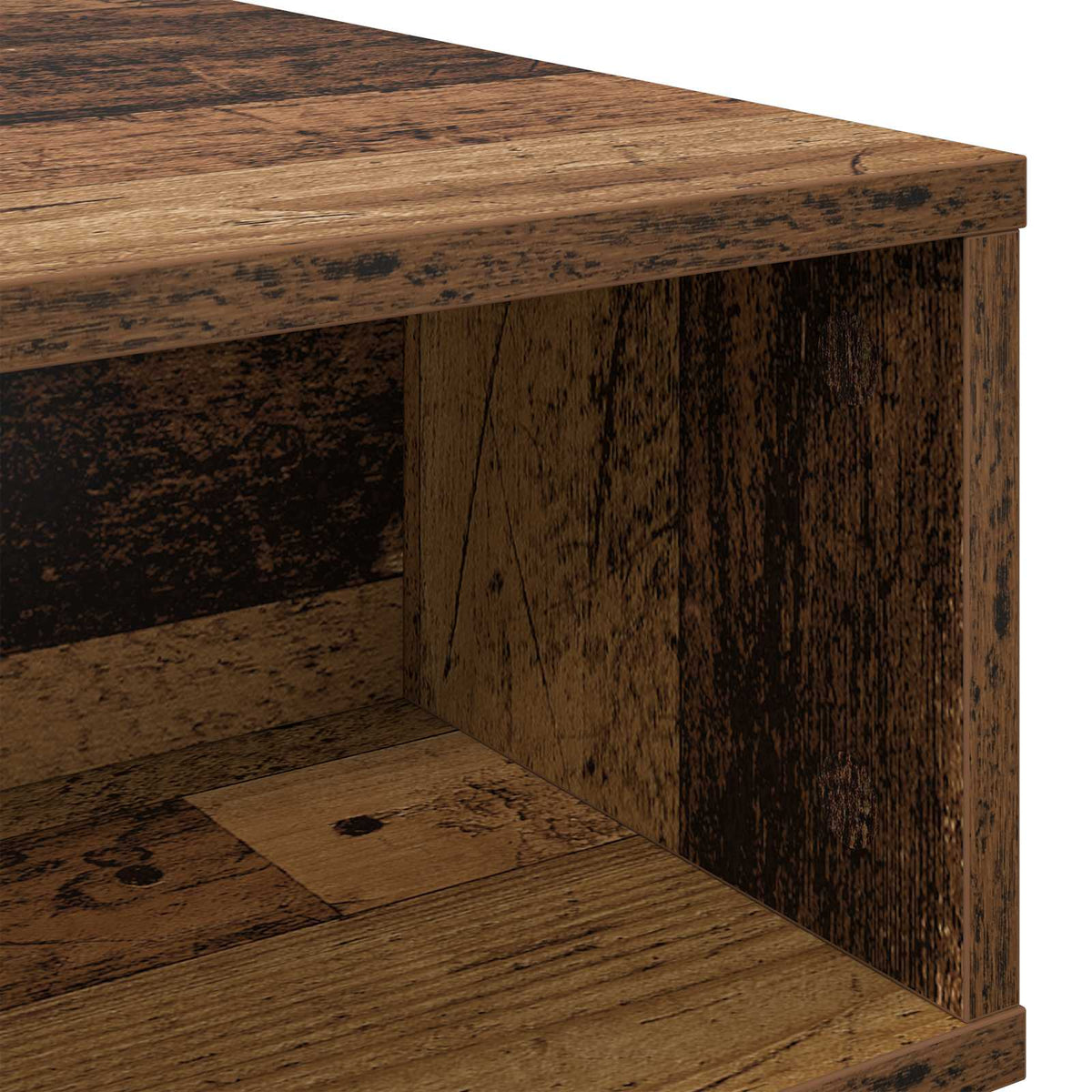 Sofabord Gammelt træ 80 x 46 x 35 cm Konstrueret træ