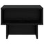 Sofabord Sort eg 48 x 46 x 35 cm Konstrueret træ