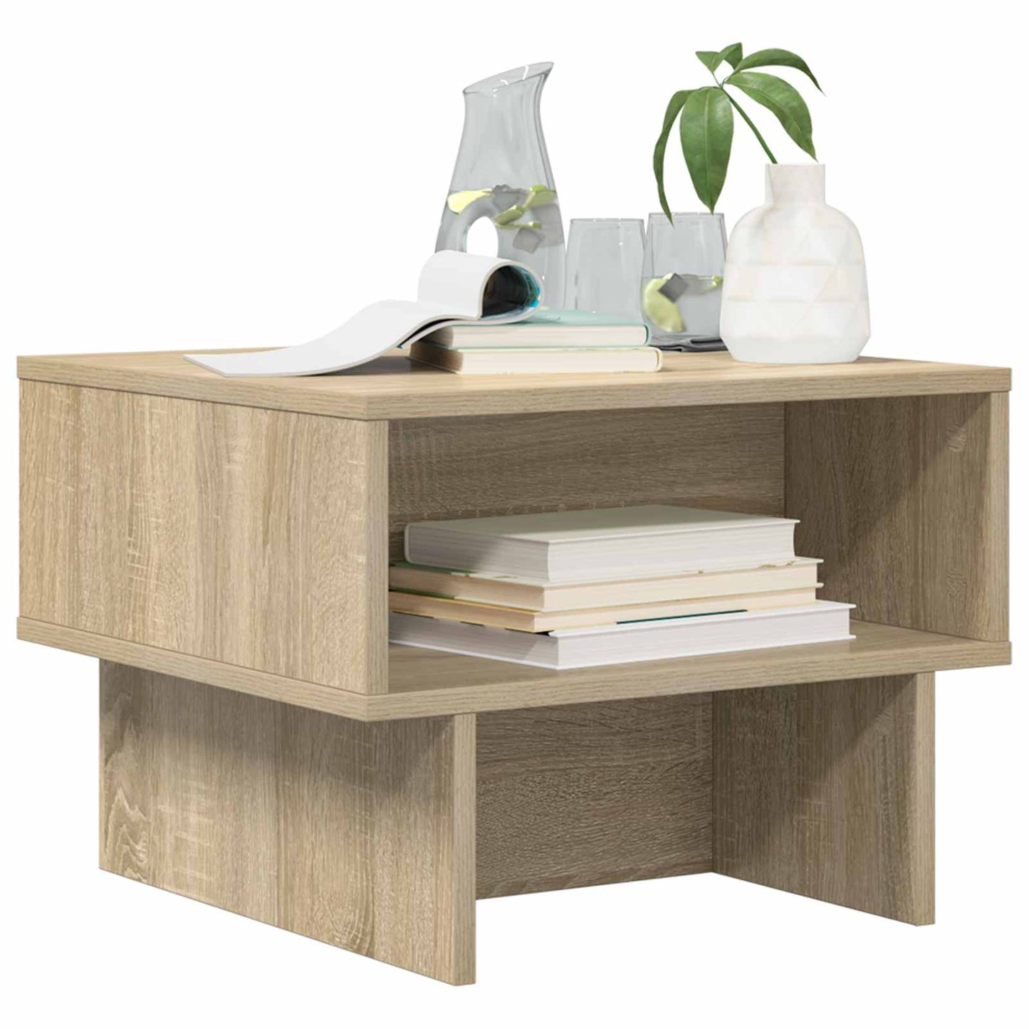 Sofabord Sonoma eg 48 x 46 x 35 cm Konstrueret træ
