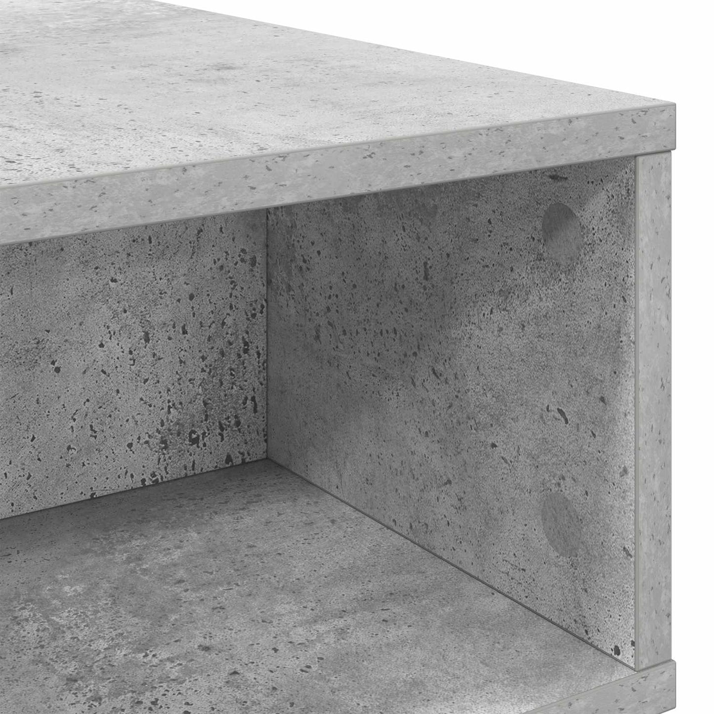Sofabord Beton Grå 48 x 46 x 35 cm Konstrueret træ