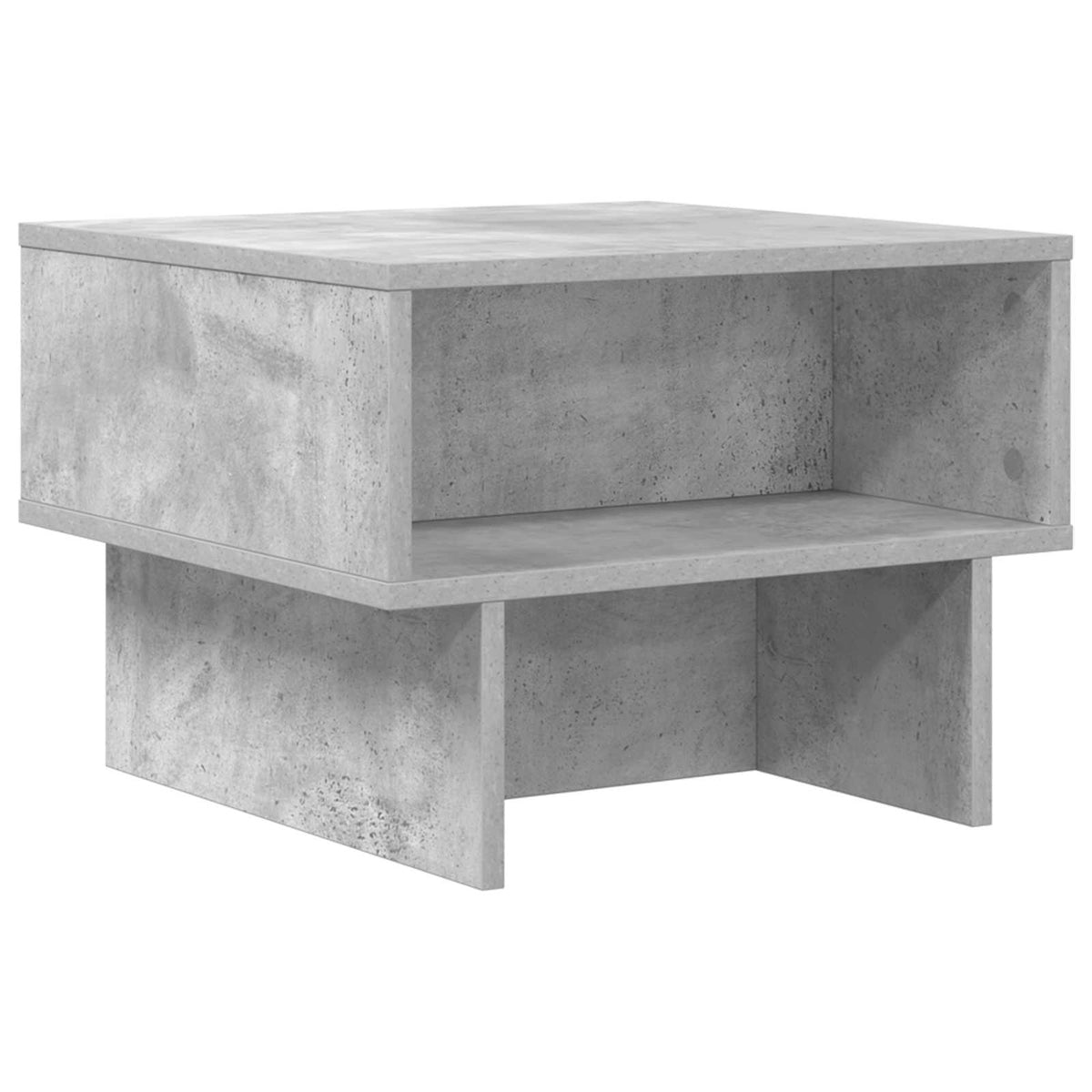 Sofabord Beton Grå 48 x 46 x 35 cm Konstrueret træ