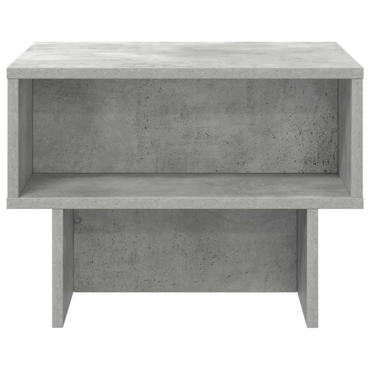 Sofabord Beton Grå 48 x 46 x 35 cm Konstrueret træ