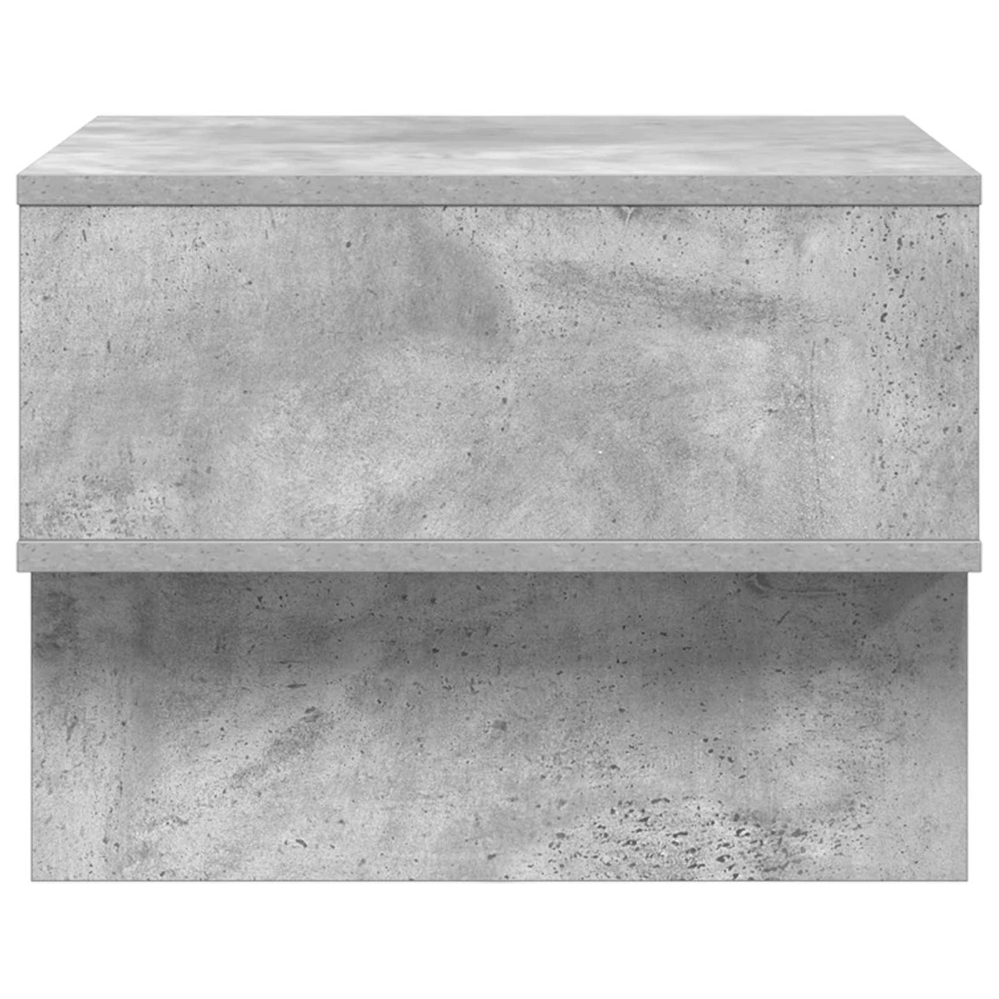 Sofabord Beton Grå 48 x 46 x 35 cm Konstrueret træ
