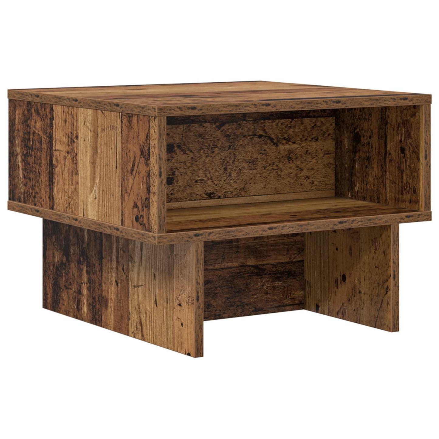 Sofabord Gammelt træ 48 x 46 x 35 cm Konstrueret træ