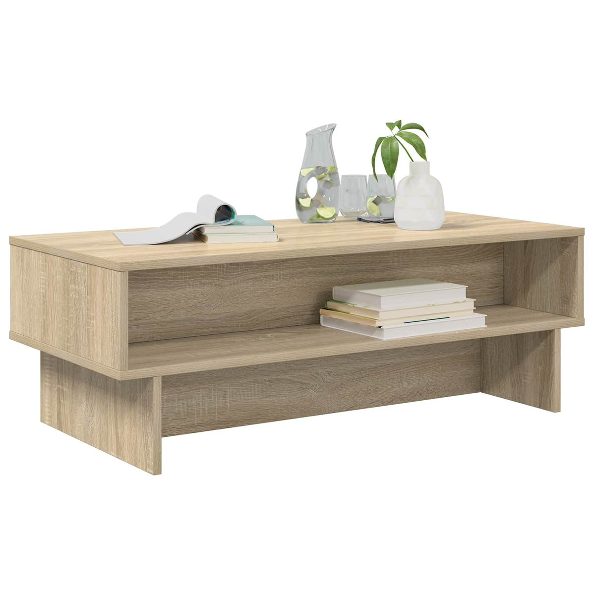 Sofabord Sonoma eg 100 x 46 x 35 cm Konstrueret træ