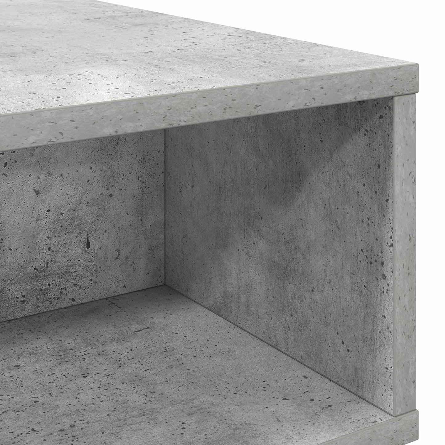 Sofabord Beton Grå 100 x 46 x 35 cm Konstrueret træ