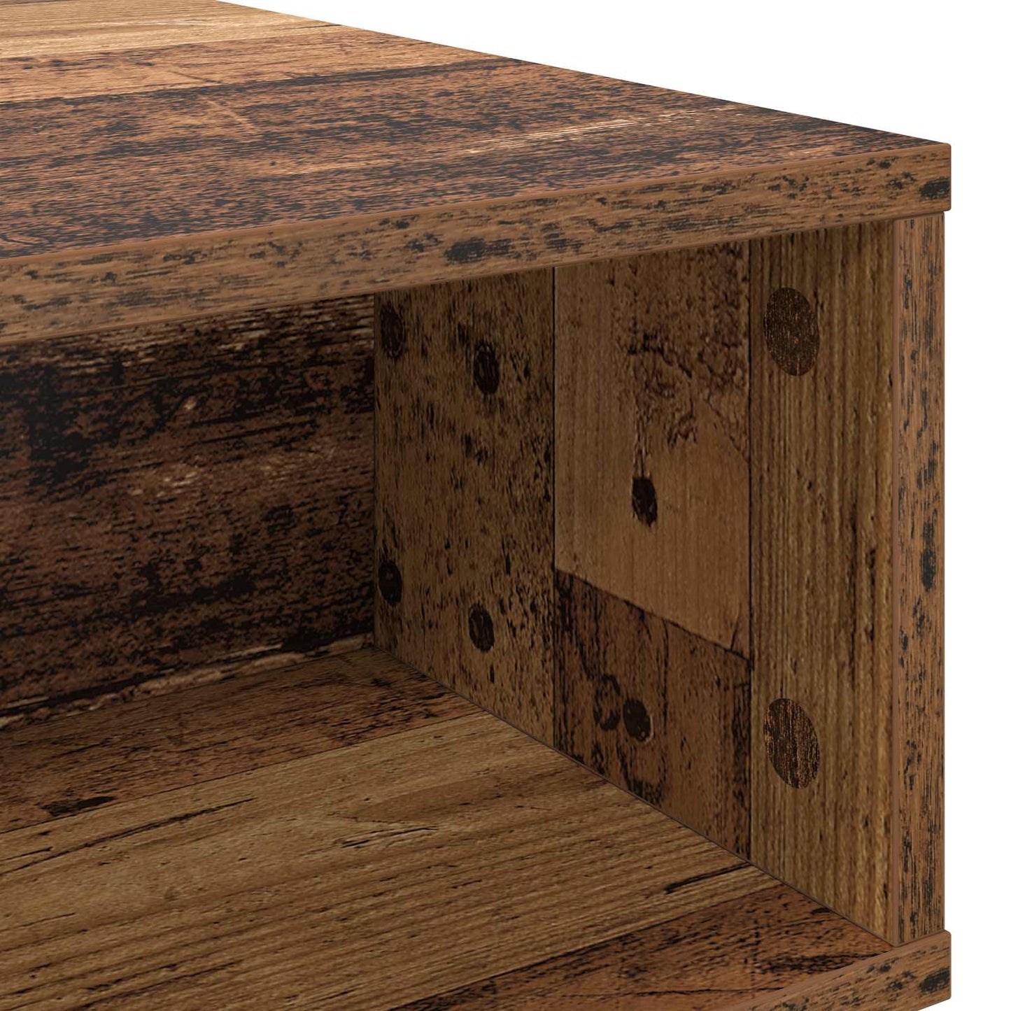 Sofabord Gammelt træ 100 x 46 x 35 cm Konstrueret træ
