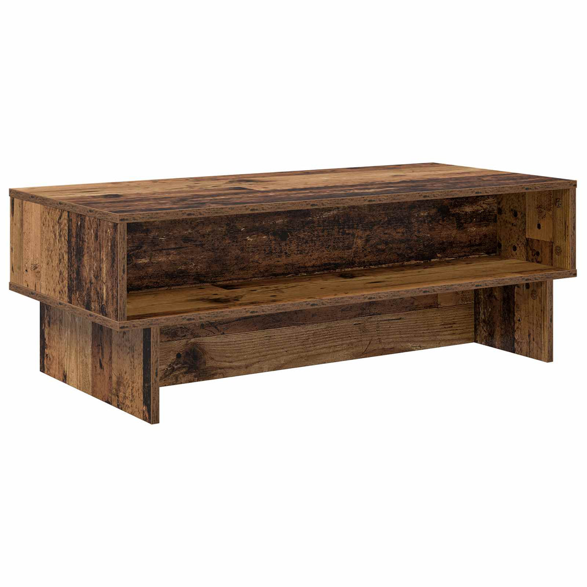 Sofabord Gammelt træ 100 x 46 x 35 cm Konstrueret træ