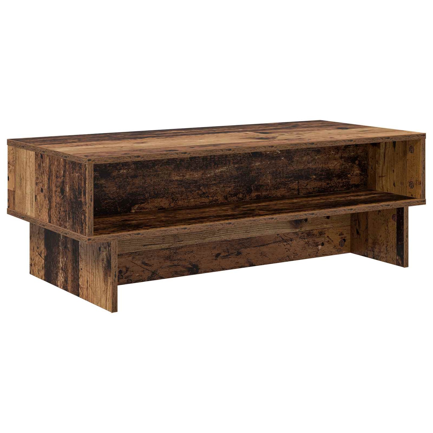 Sofabord Gammelt træ 100 x 46 x 35 cm Konstrueret træ