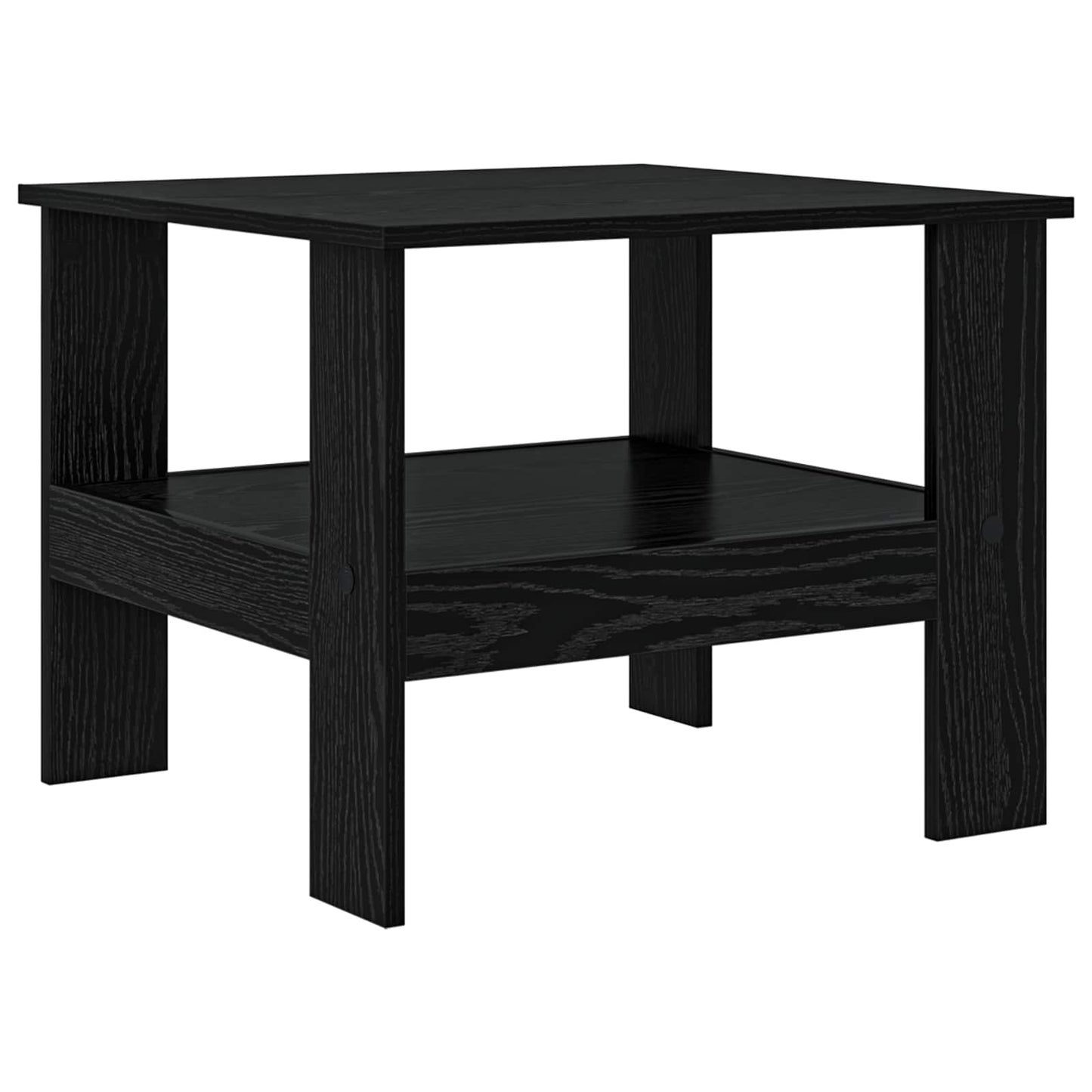 Sofabord Sort eg 57 x 55 x 45 cm Konstrueret træ
