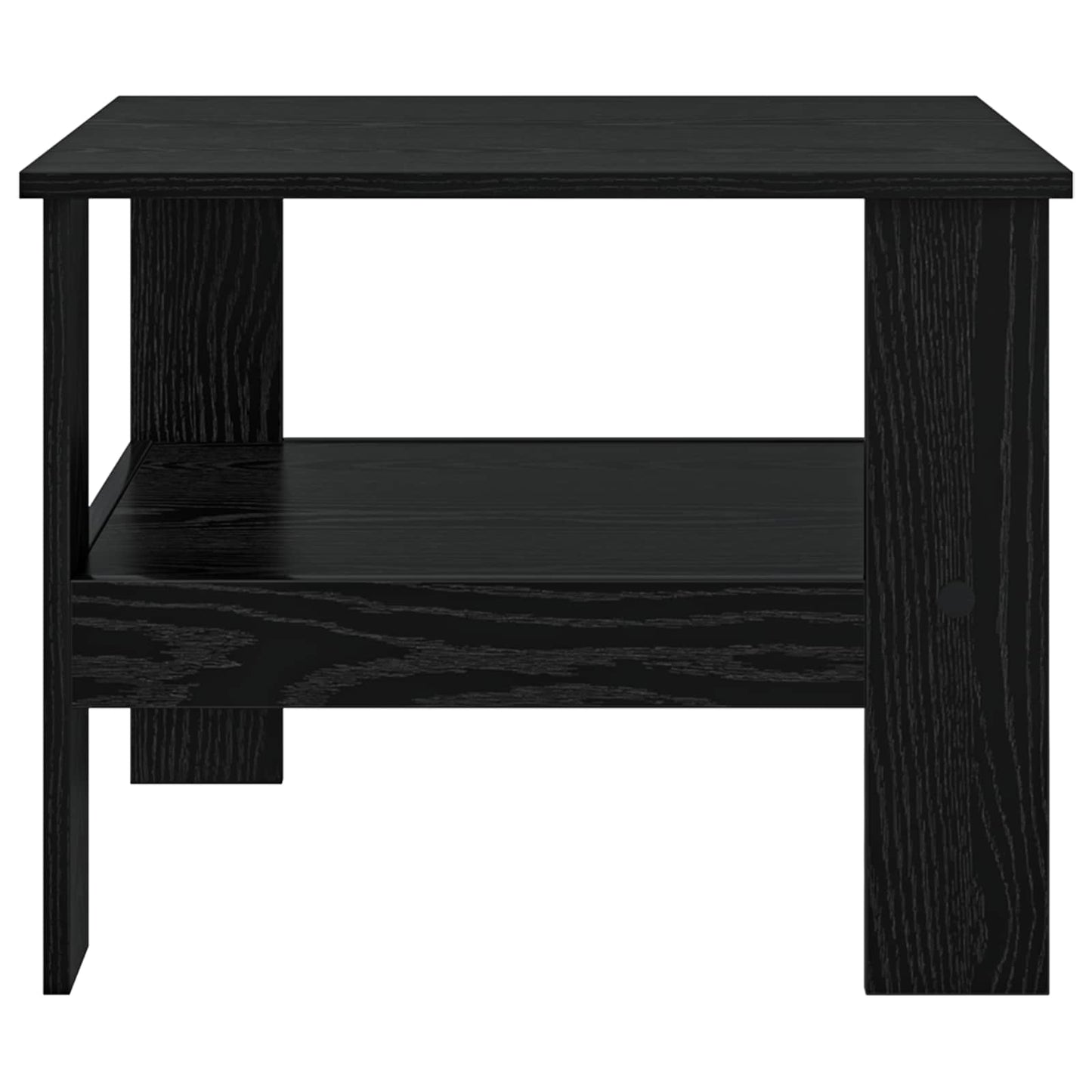 Sofabord Sort eg 57 x 55 x 45 cm Konstrueret træ