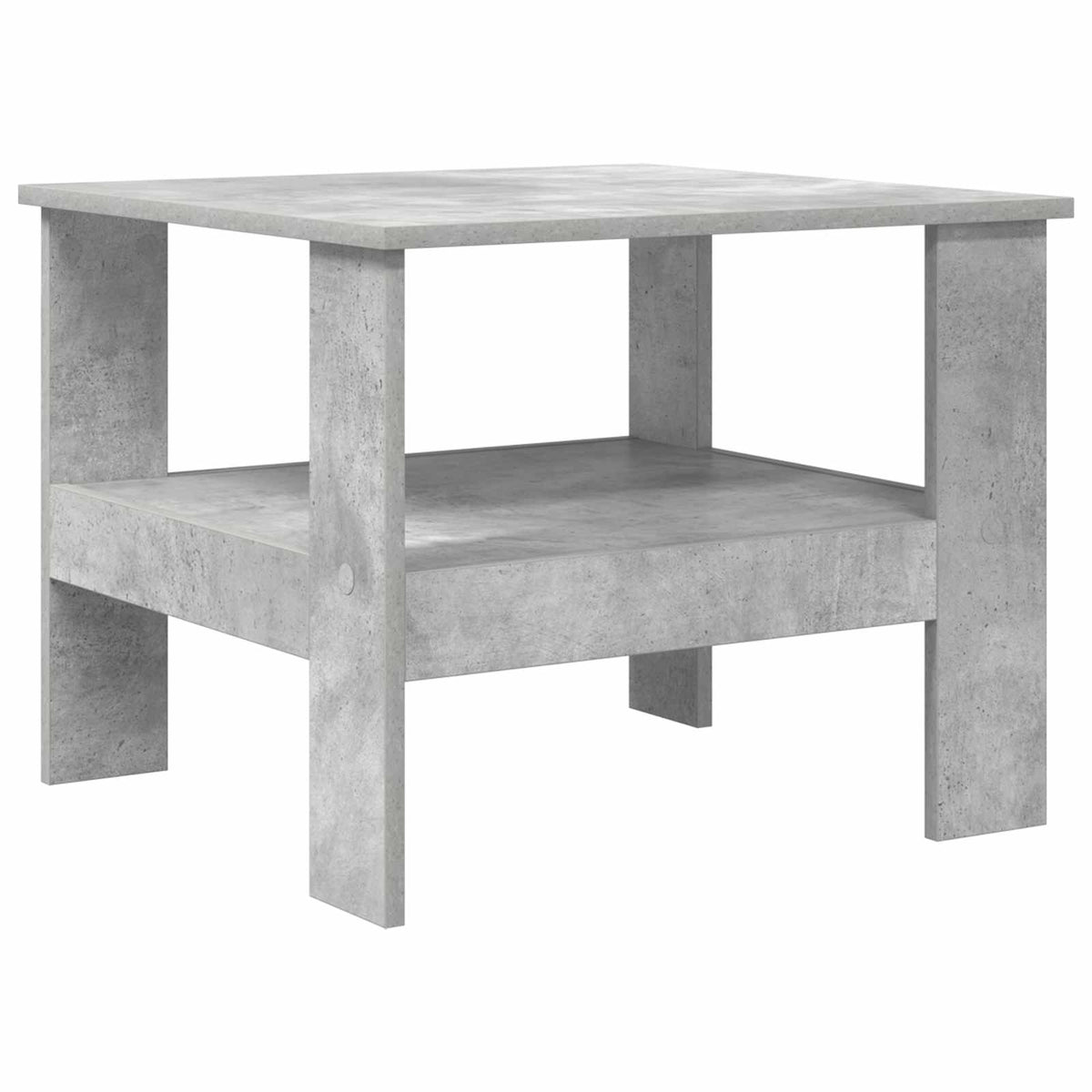 Sofabord Beton Grå 57 x 55 x 45 cm Konstrueret træ