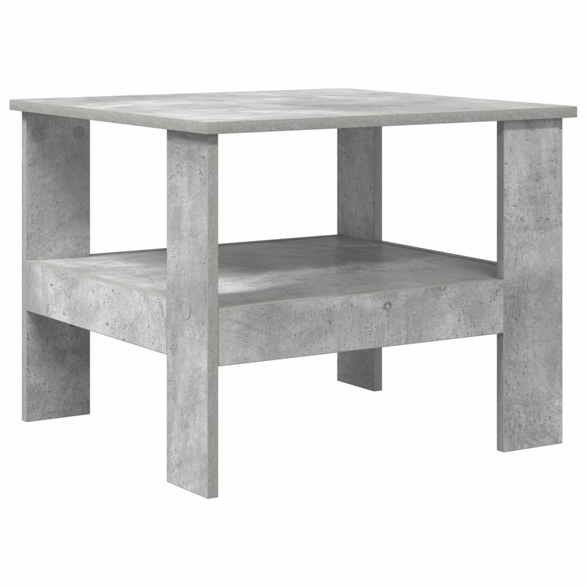 Sofabord Beton Grå 57 x 55 x 45 cm Konstrueret træ