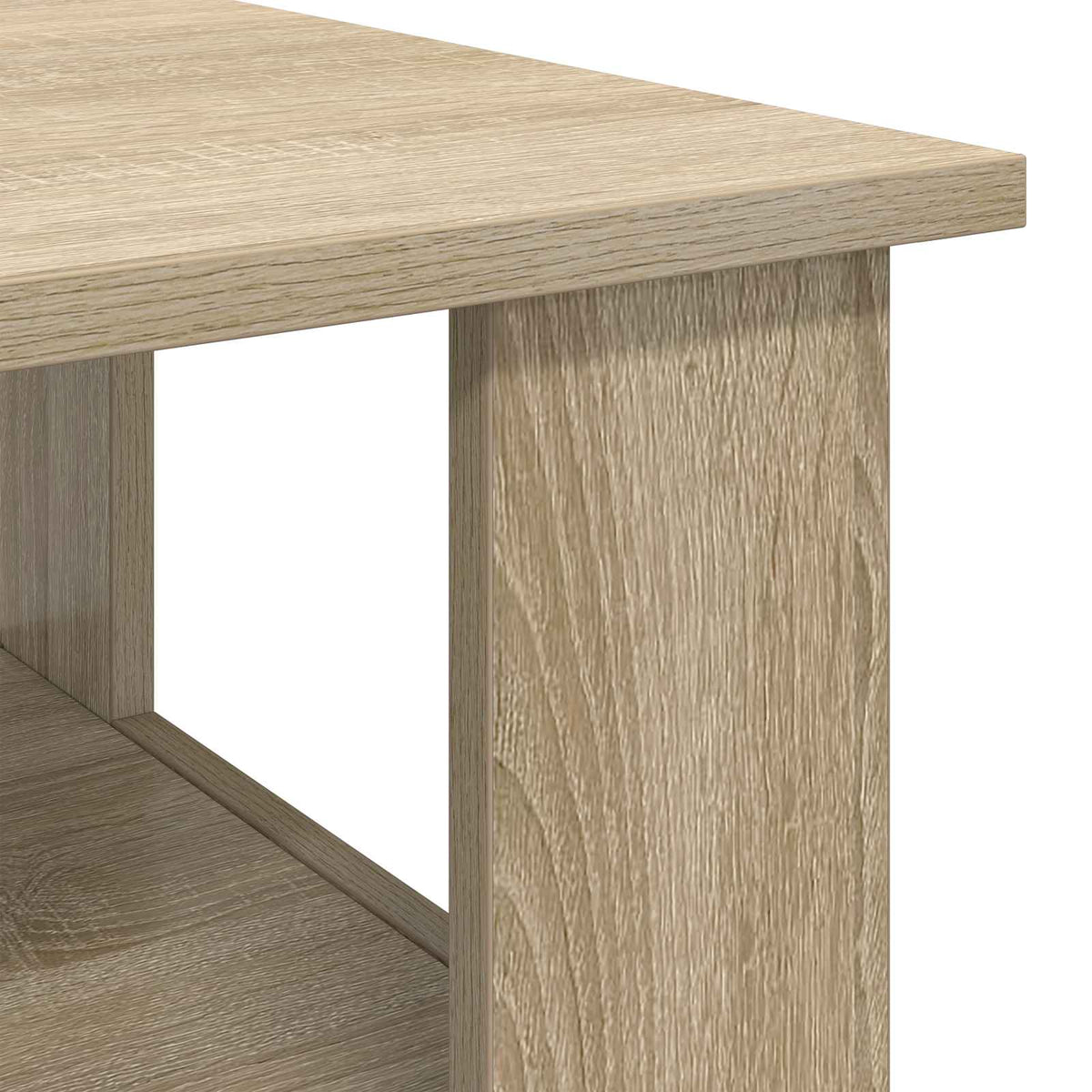Sofabord Sonoma eg 90 x 50 x 45 cm Konstrueret træ