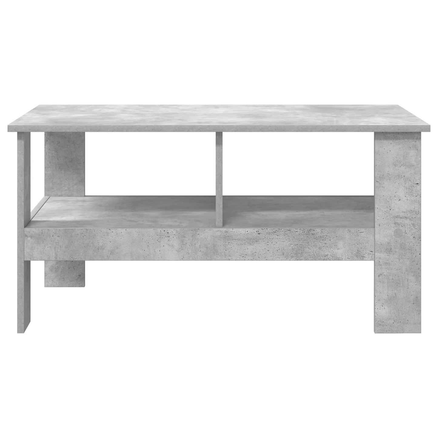 Sofabord Beton Grå 90 x 50 x 45 cm Konstrueret træ
