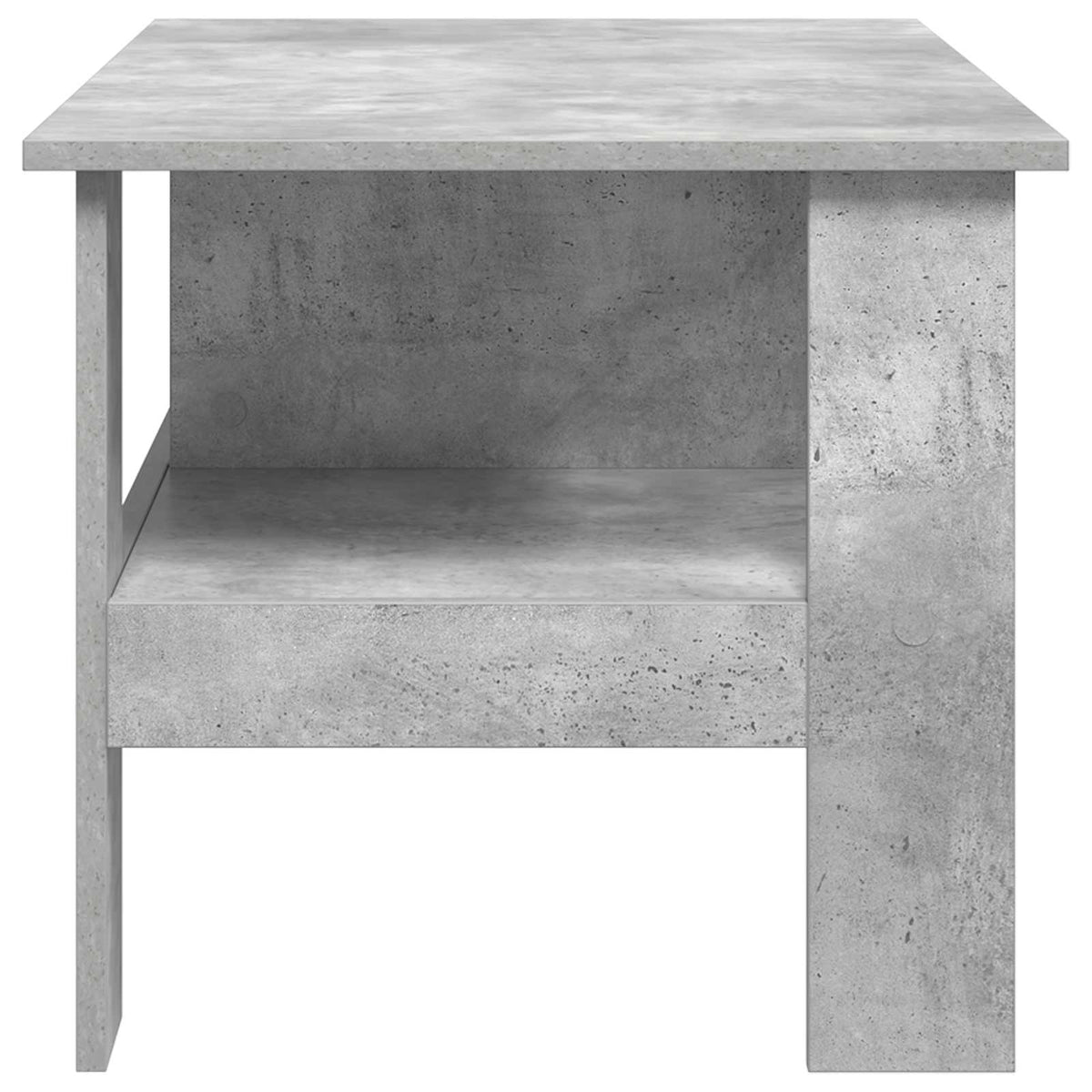 Sofabord Beton Grå 90 x 50 x 45 cm Konstrueret træ