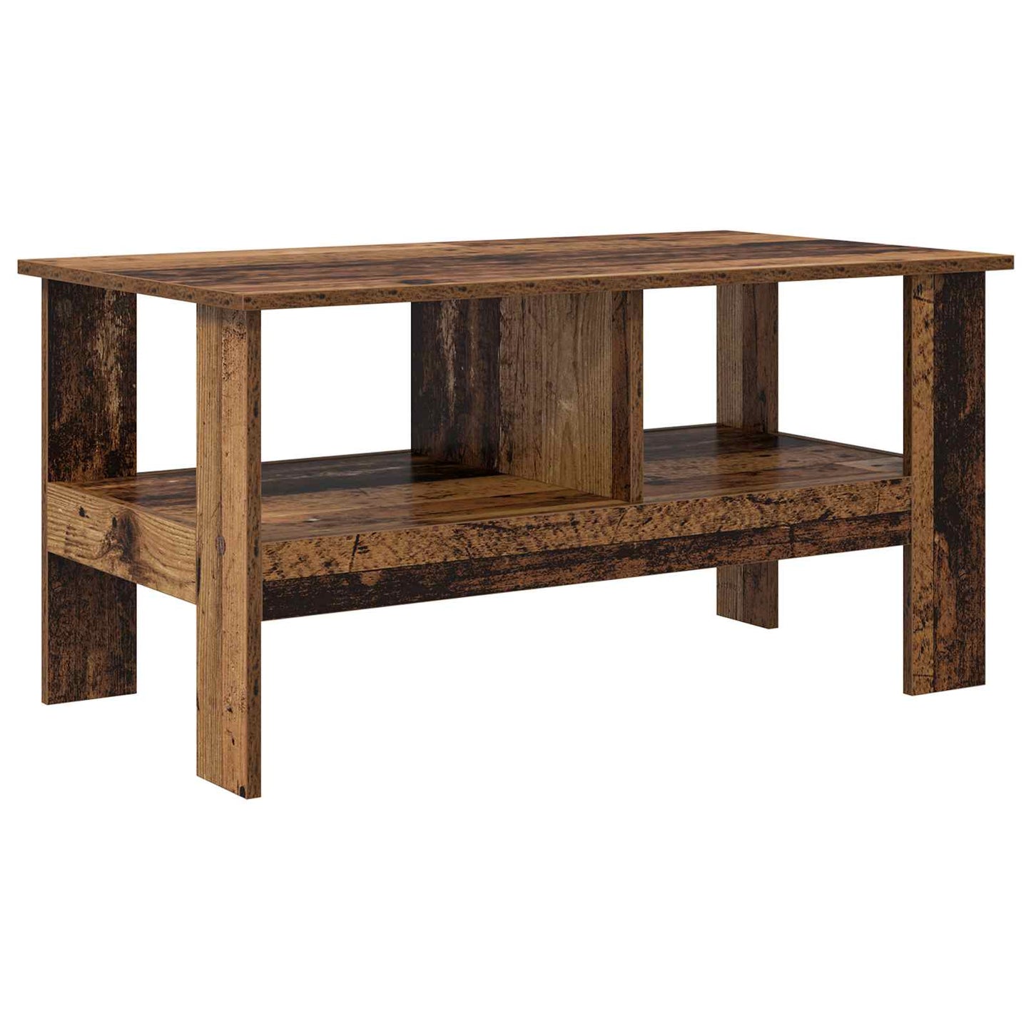 Sofabord Gammelt træ 90 x 50 x 45 cm Konstrueret træ