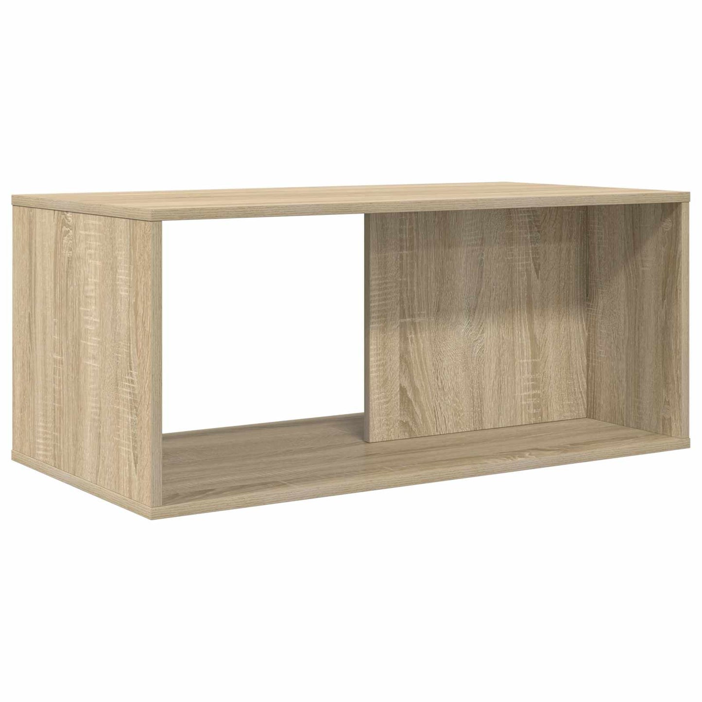 Kaffebord Sæt 2 stk. Sonoma eg 90 x 48 x 40 cm Konstrueret træ